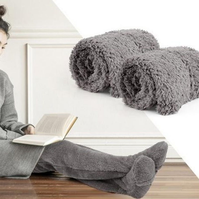 Pantoufles mignonnes chaussettes PlushWarmth.