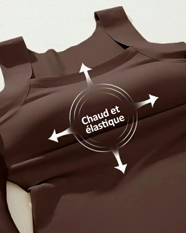 🔥 Débardeur shaper en U avec soutien-gorge intégré