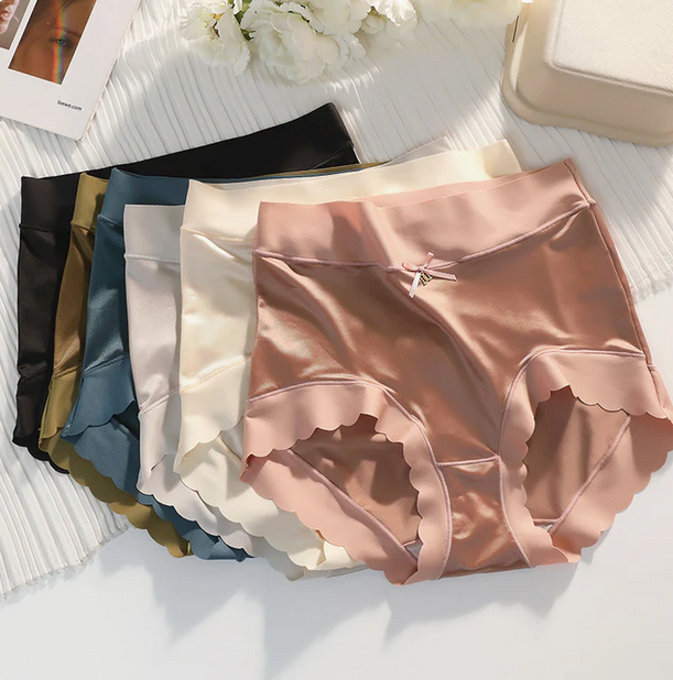🌸PACK DE 6 Sous-vêtements en soie absorbant l'humidité, et inodores 🌸