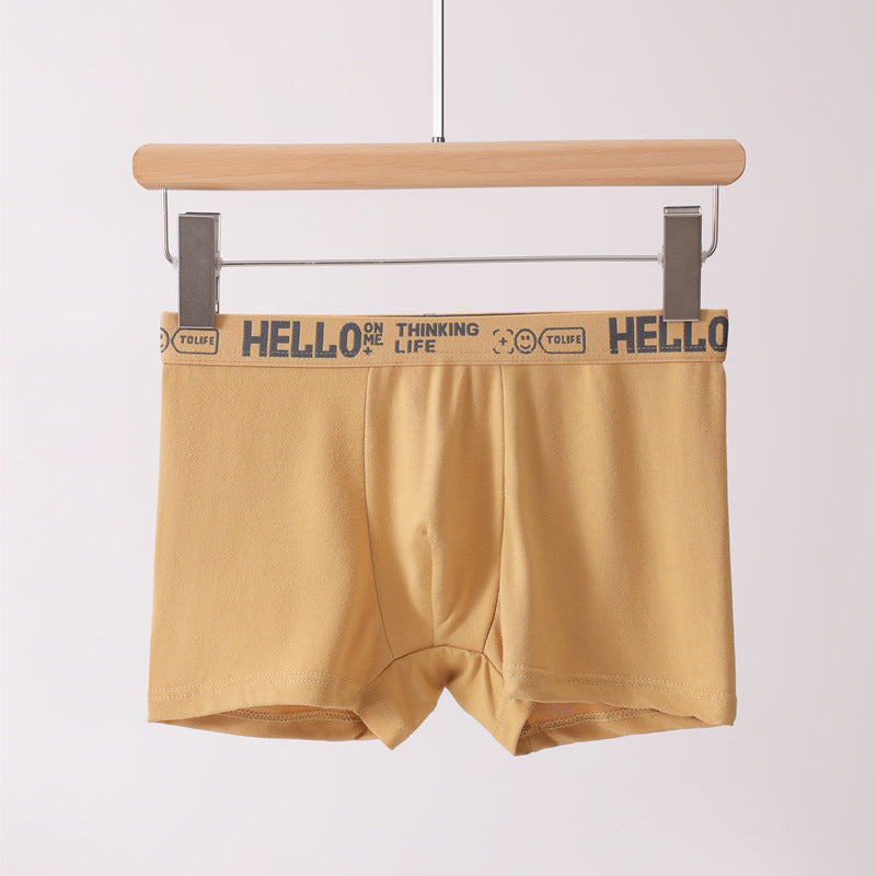 (5 Pièces) Lot de Boxers Confortables pour Hommes – Coton avec Bordure Contrastante