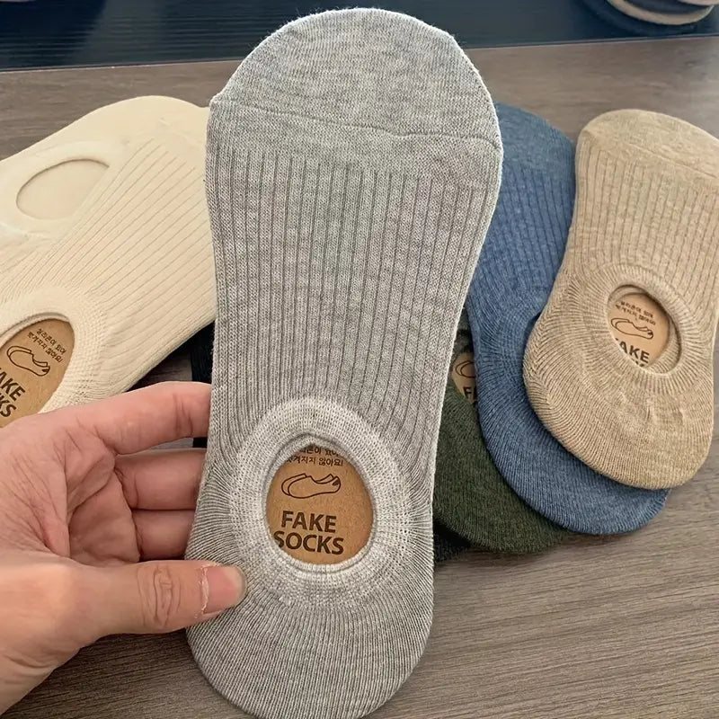 Pack de 7 Paires de Chaussettes Courtes Respirantes pour Hommes – Confort Décontracté & Performance