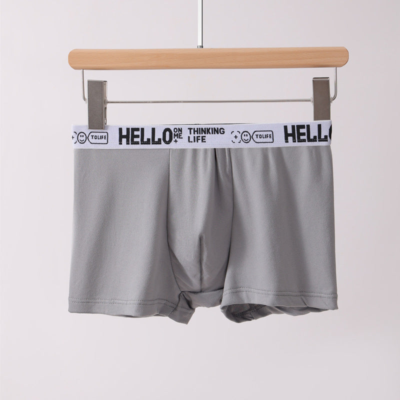 (5 Pièces) Lot de Boxers Confortables pour Hommes – Coton avec Bordure Contrastante