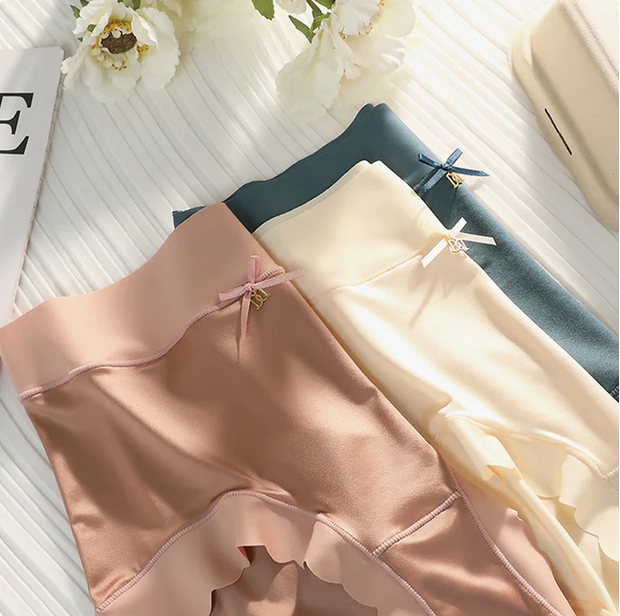 🌸PACK DE 6 Sous-vêtements en soie absorbant l'humidité, et inodores 🌸