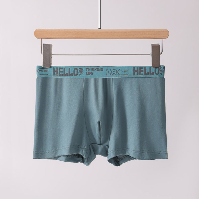 (5 Pièces) Lot de Boxers Confortables pour Hommes – Coton avec Bordure Contrastante