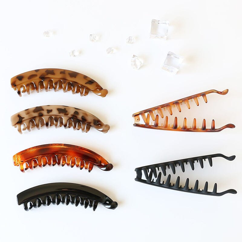 Large Banana Hair Clips (5 pièces)