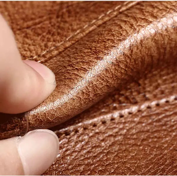 Portefeuille en cuir pour homme avec protection RFID