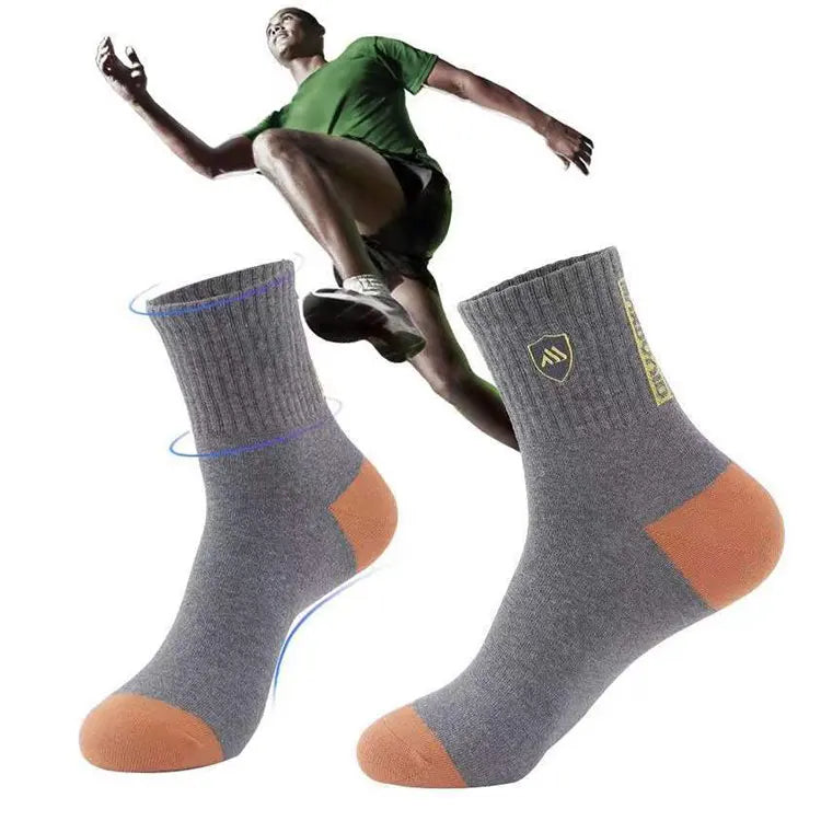 【6 paires】 Chaussettes déodorantes absorbant la transpiration pour hommes