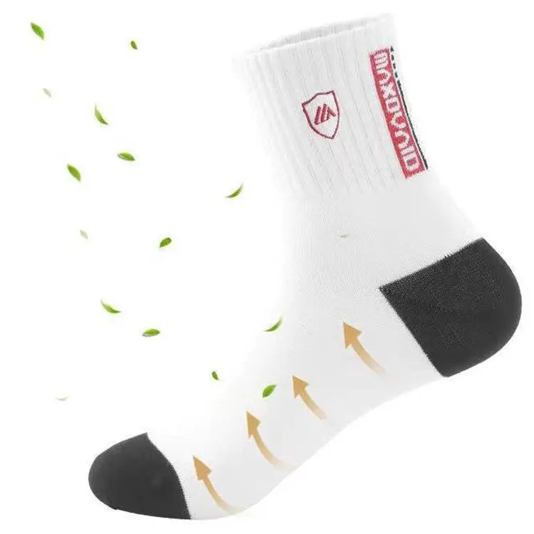 【6 paires】 Chaussettes déodorantes absorbant la transpiration pour hommes