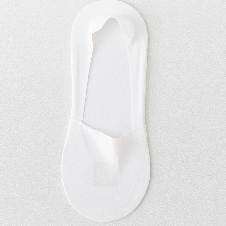 6 Pièces Chaussettes confortables en soie glacée antidérapantes