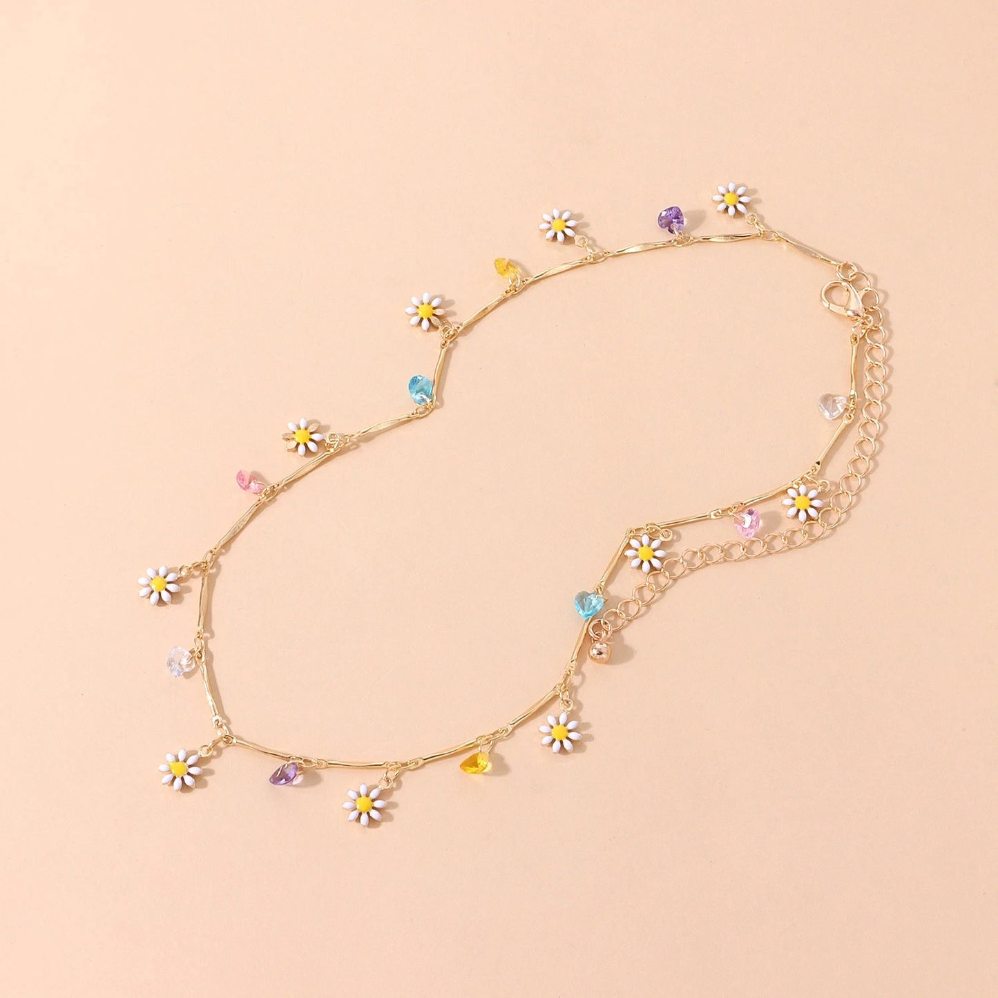 Collier ras de cou Perlé de Marguerite