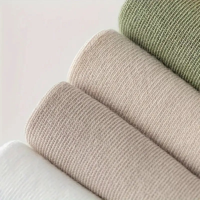 Pack de 7 Paires de Chaussettes Basses COLOR STEP™ – Confort Quotidien & Style Minimaliste