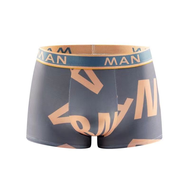 🧊 Lot de 4 Boxers Homme en Soie Glacée | Confort, Style & Fraîcheur au Quotidien