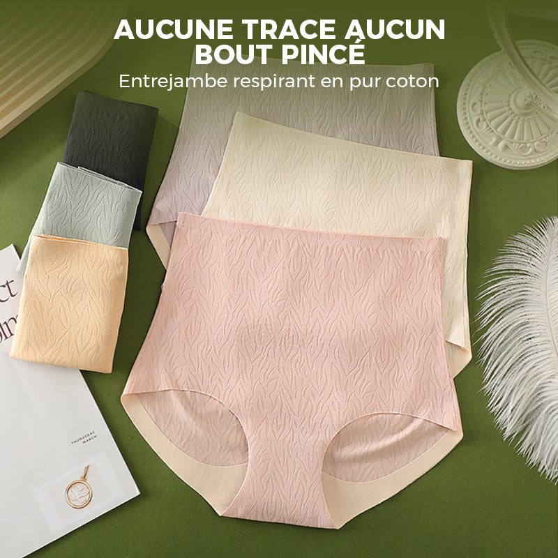 Pack de 5 Culotte Taille Haute Sans Coutures – Confort et Élégance