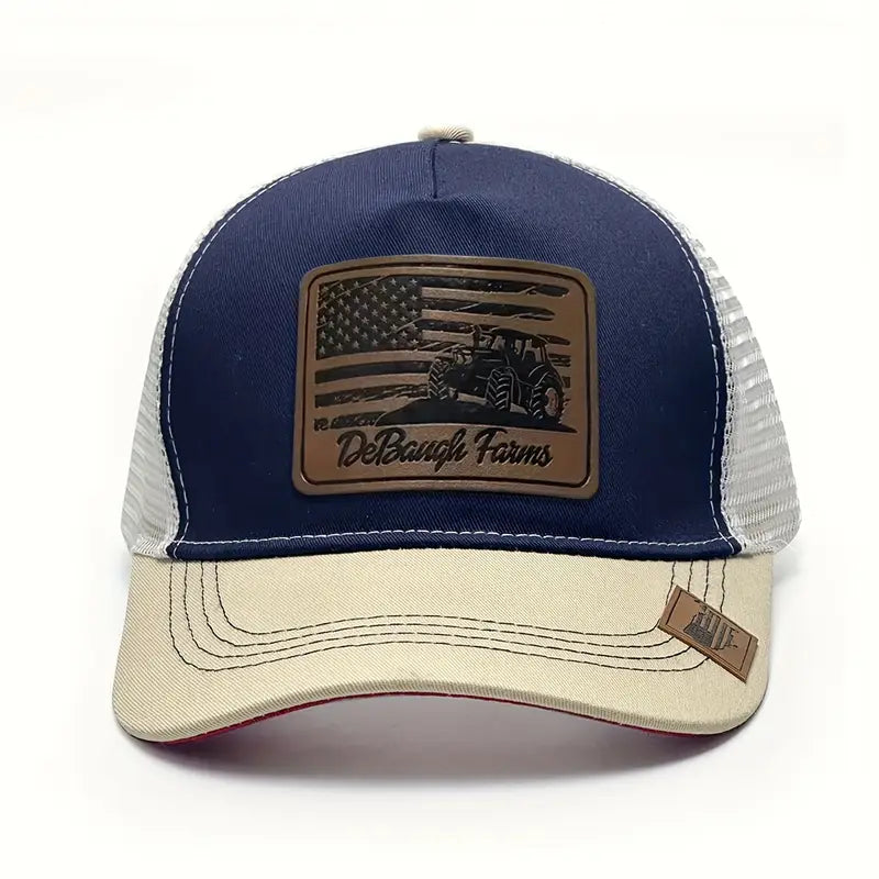 Casquette "Rough Farms" – Trucker Vintage & Esprit Rustique