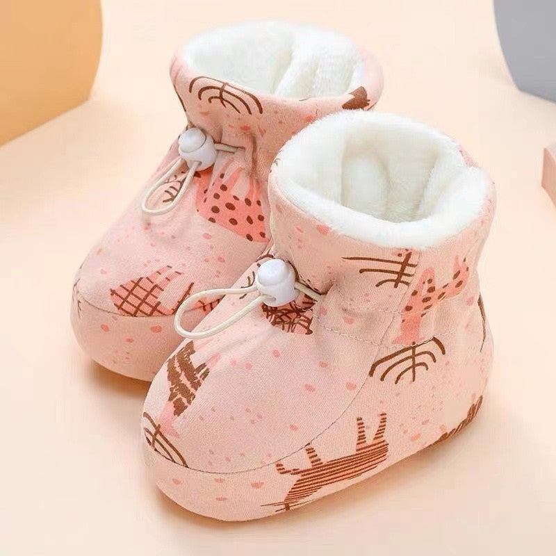 Bottes chaudes en fourrure pour bébé