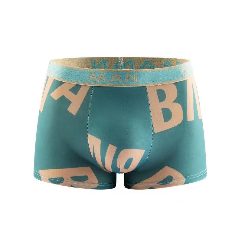 🧊 Lot de 4 Boxers Homme en Soie Glacée | Confort, Style & Fraîcheur au Quotidien