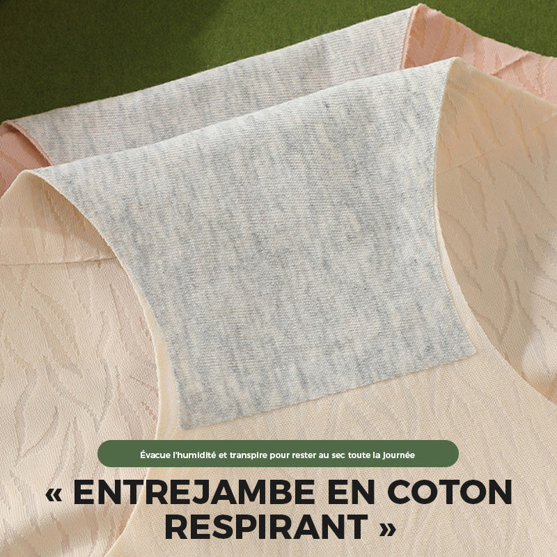 Pack de 5 Culotte Taille Haute Sans Coutures – Confort et Élégance