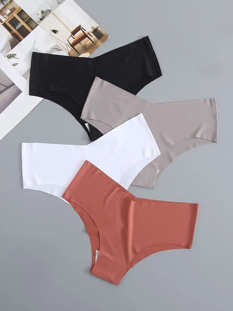 Ensemble de 4 Culottes Sans Couture - Invisibles Sous les Vêtements