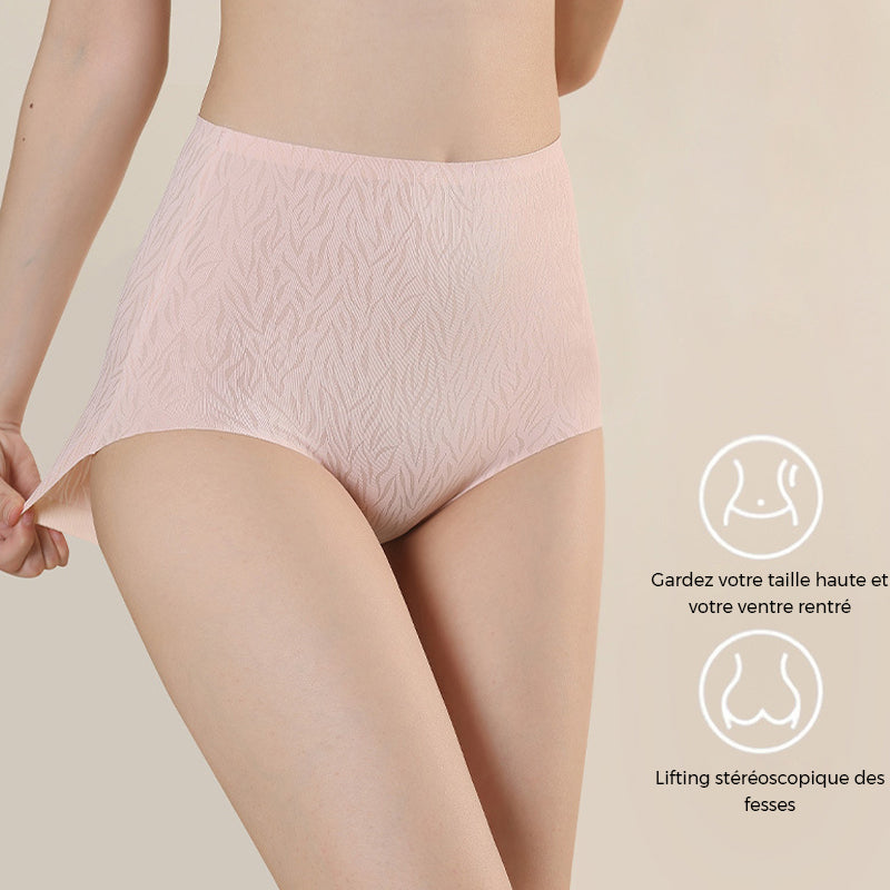 Pack de 5 Culotte Taille Haute Sans Coutures – Confort et Élégance