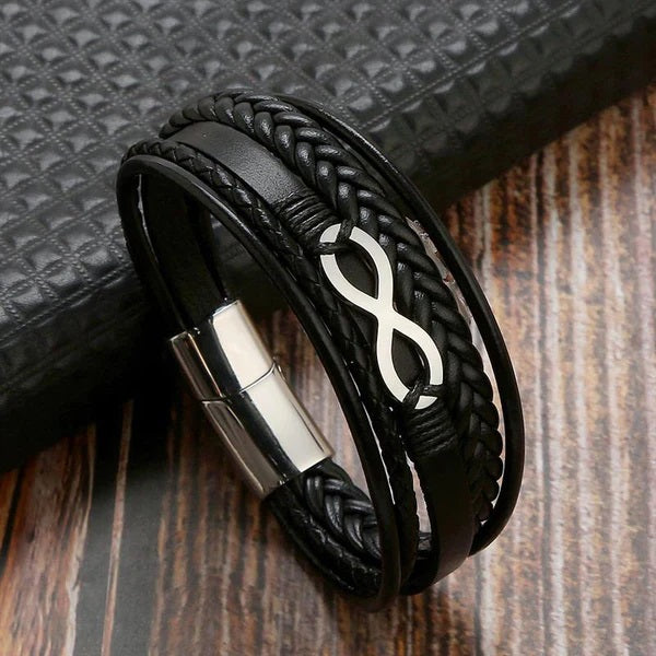 Bracelet InfinityLife - Symbole de l'évolution et de l'amour éternel.