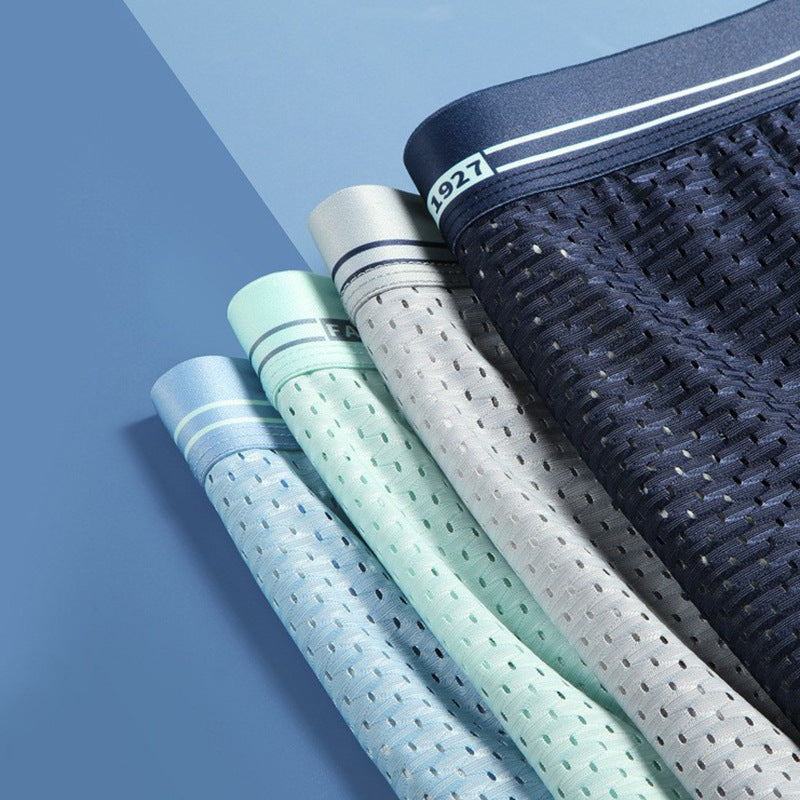 Pack de 4 Boxers SILK™ – Ultra Respirants & Stylés