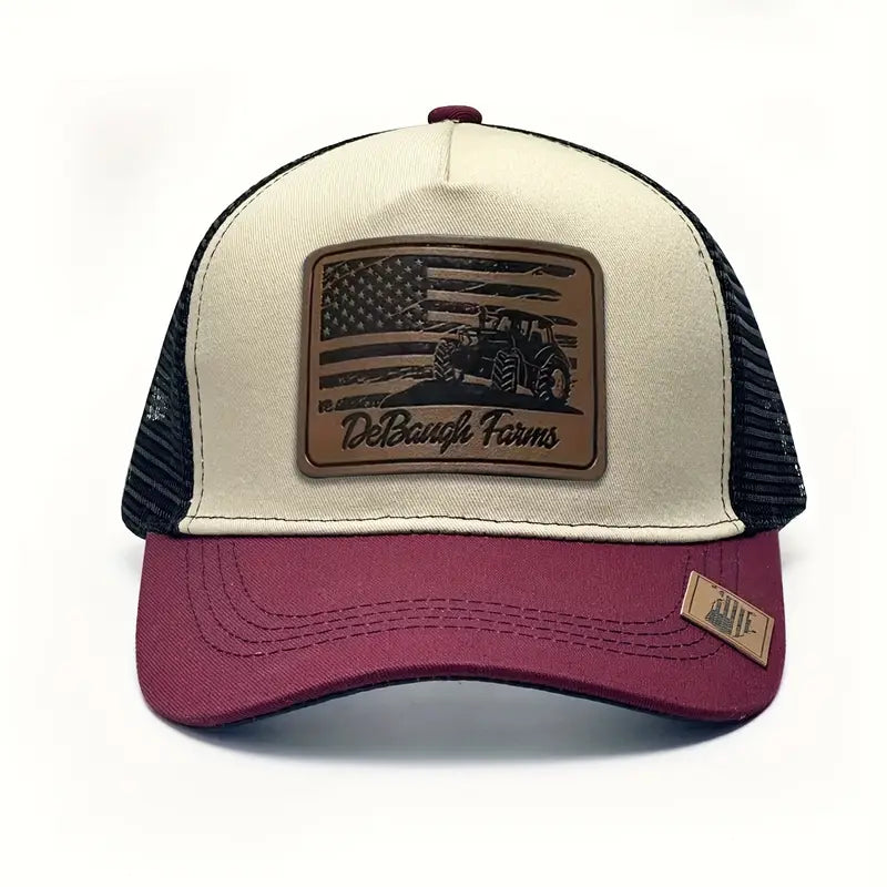 Casquette "Rough Farms" – Trucker Vintage & Esprit Rustique