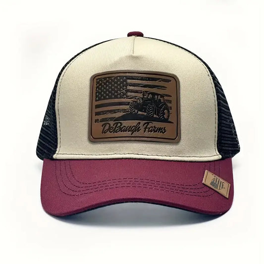 Casquette "Rough Farms" – Trucker Vintage & Esprit Rustique