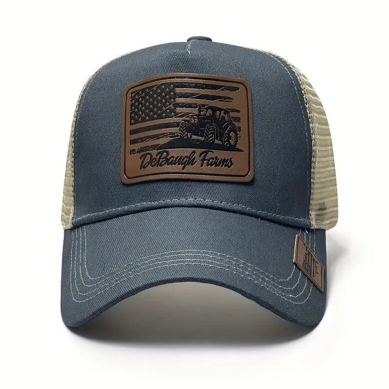 Casquette "Rough Farms" – Trucker Vintage & Esprit Rustique
