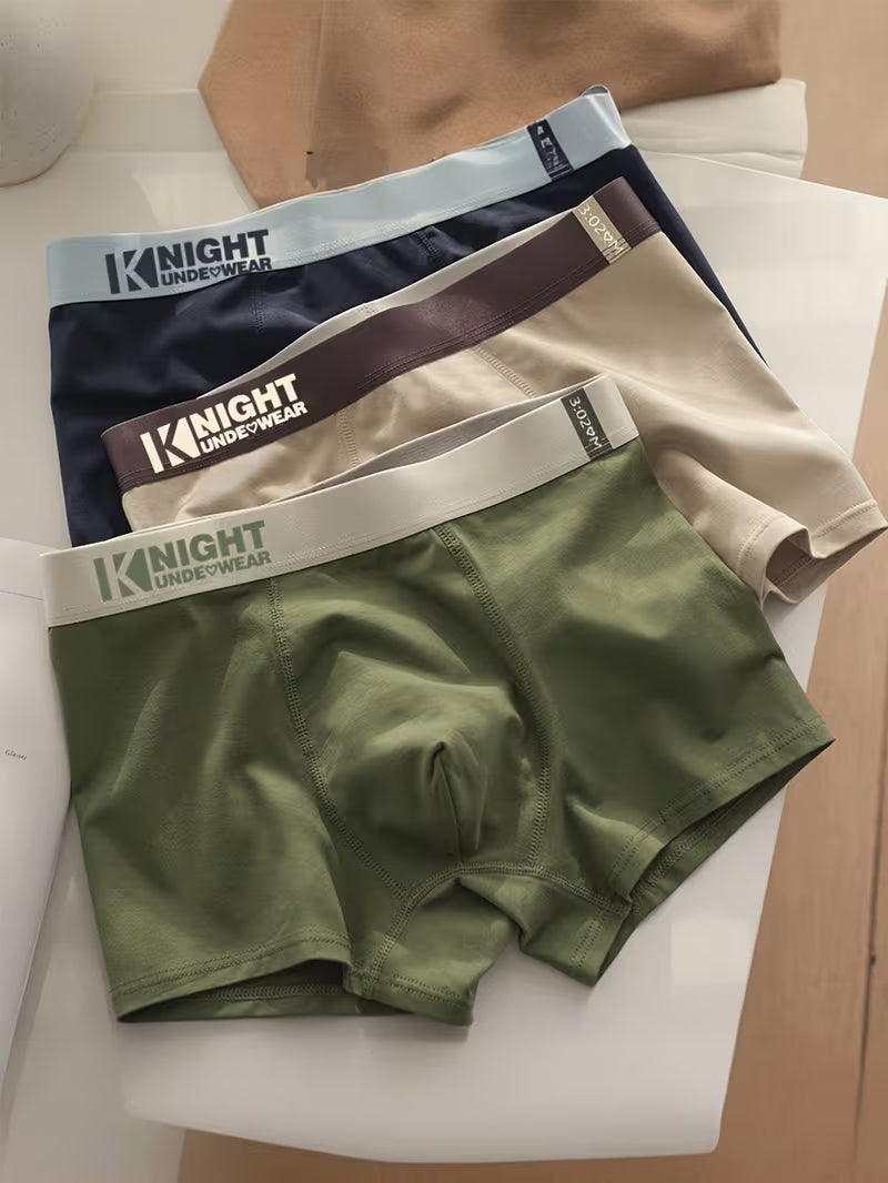 Lot de 3 Boxers Homme Ultra-Respirants & Anti-Frottements – Confort Absolu Toute la Journée
