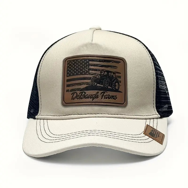 Casquette "Rough Farms" – Trucker Vintage & Esprit Rustique