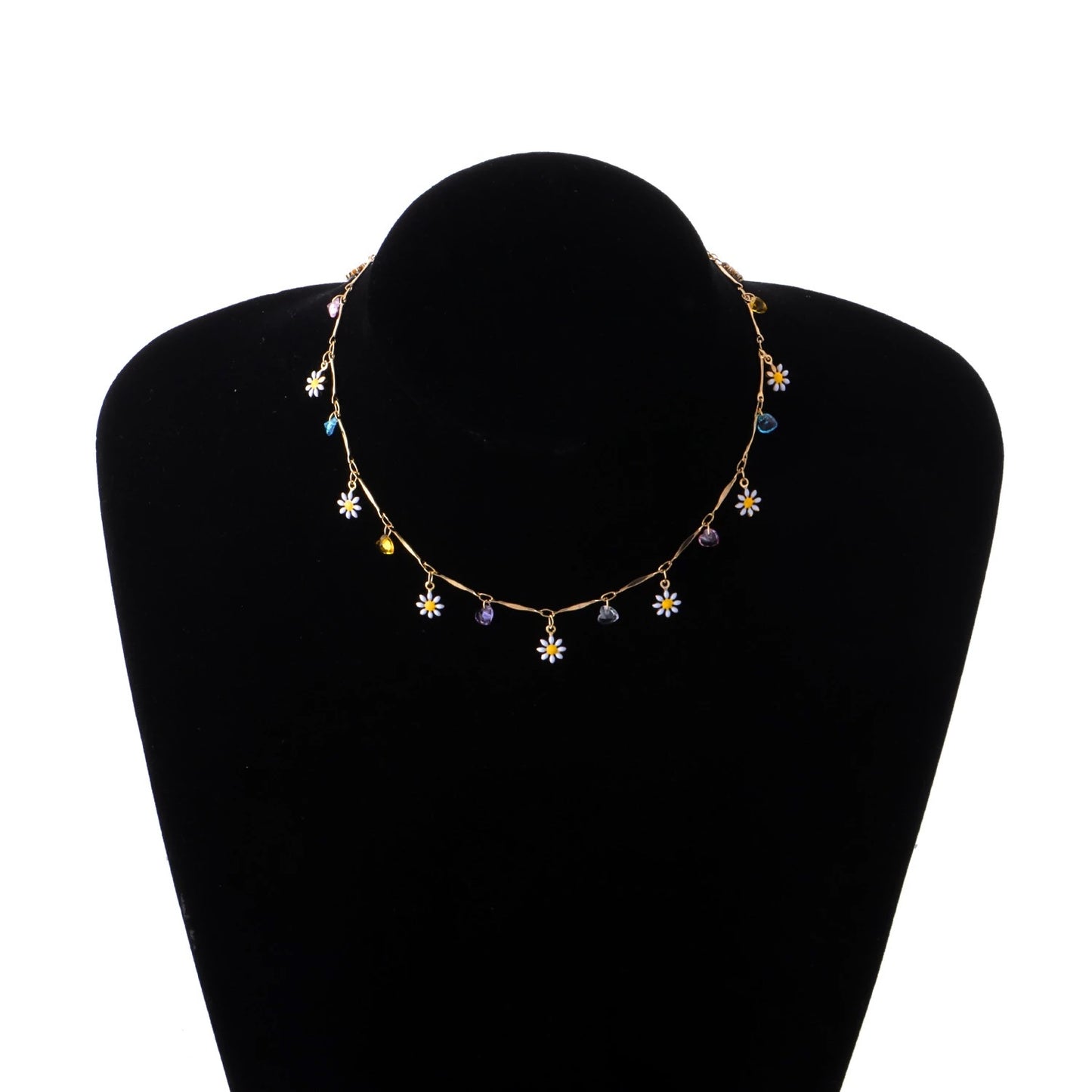 Collier ras de cou Perlé de Marguerite