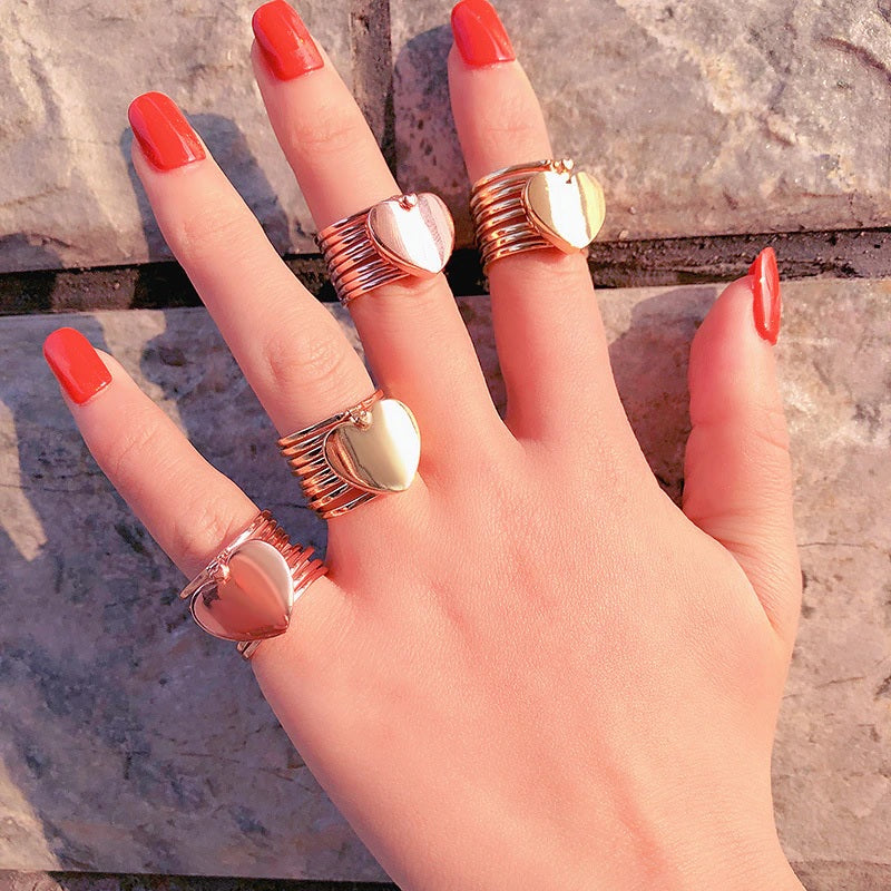 BAGUE & BRACELET CŒUR