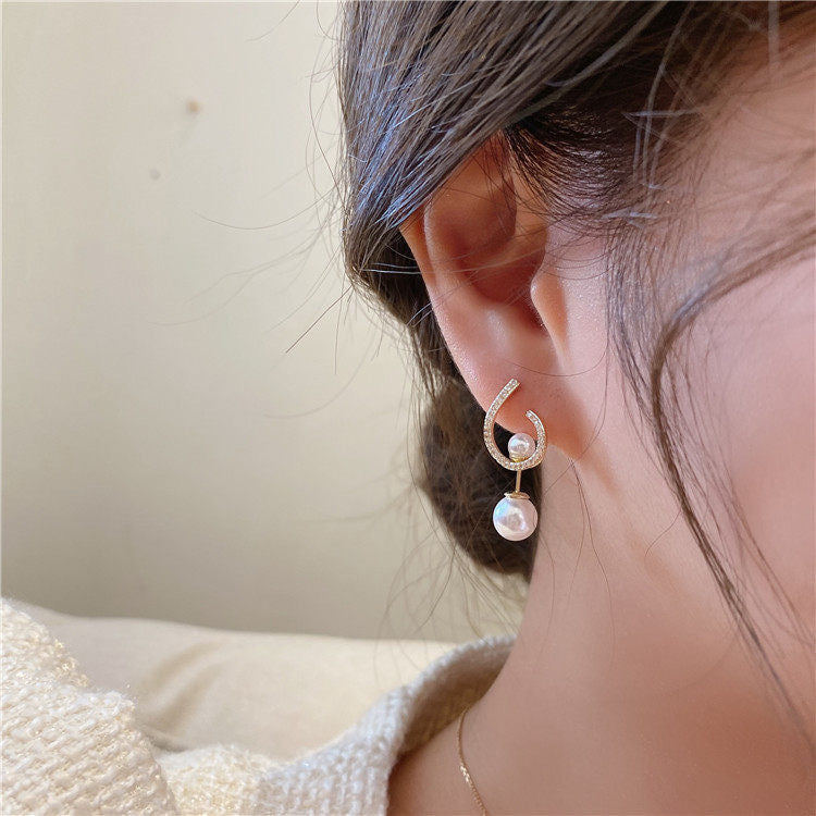 Boucle d’oreille Ambre